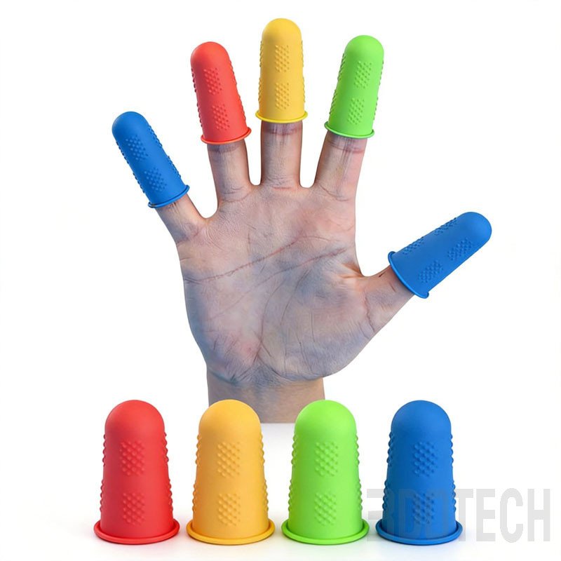 Non-Slip Reusable Silicone Finger Cots - OEM/ODM | 3DOTECH