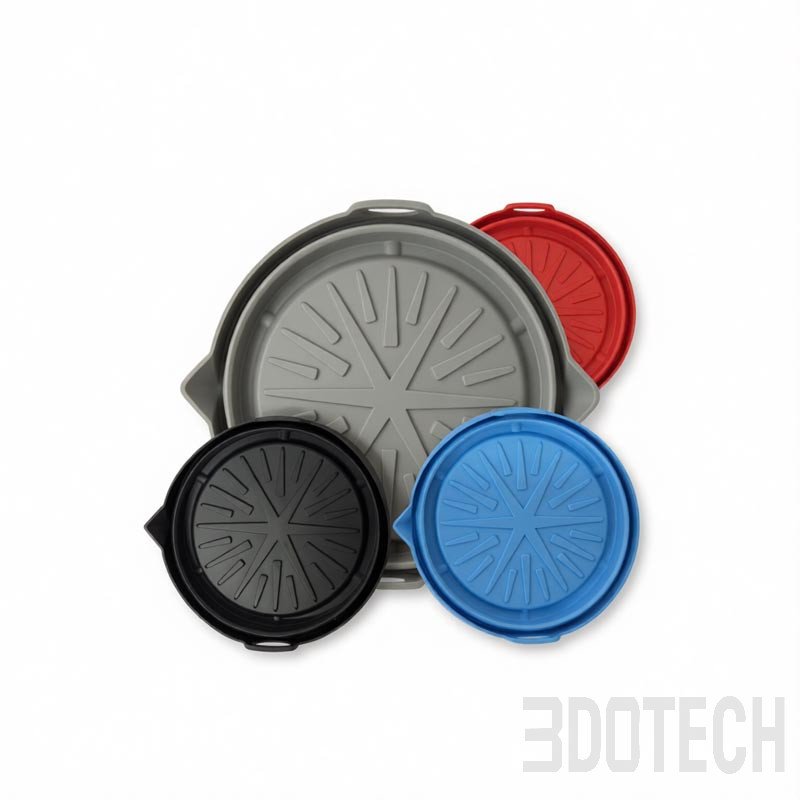 Silicone Air Fryer Liner Pot Reusable Basket | 3DOTECH