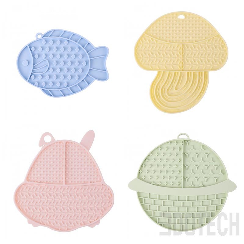 Silicone Pet Lick Mat with Suction Cups | 3DOTECH