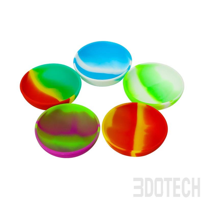 Mini Camo Silicone Wax Container Hookah Accessory | 3DOTECH