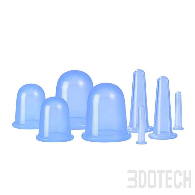 Silicone Cupping Therapy Set Face Body Massage | 3DOTECH